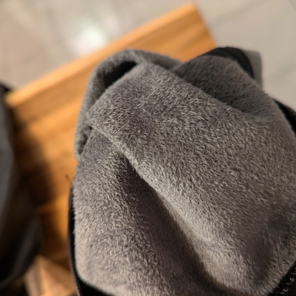 L'Intervalle Black Stretch Platform Boots - Picture 6 of 7